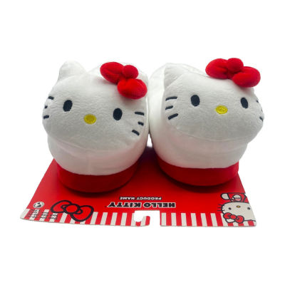 Womens Hello Kitty Slip-On Slippers