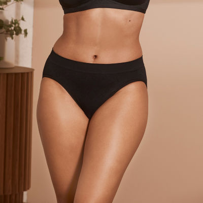 Bali Seamless Light Leak Womens Period + Leak Resistant Cooling High Cut Panty Dfslh1