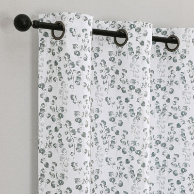 Regal Home Colin Grommet Top Blackout Set of 2 Curtain Panel