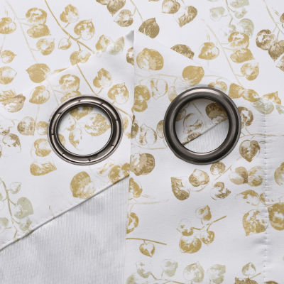 Regal Home Colin Grommet Top Blackout Set of 2 Curtain Panel