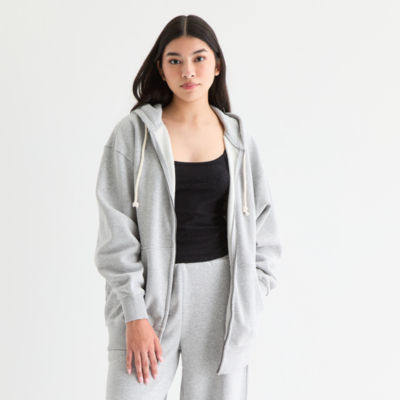 Arizona Juniors Womens Hooded Long Sleeve Sweatshirt