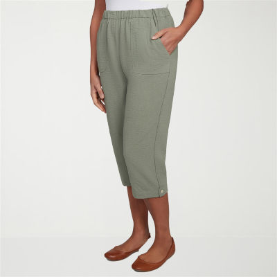 Alfred Dunner Copper Canyon Womens Capri Pant