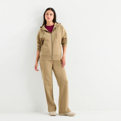 Xersion Womens Oversized Super Soft Fleece Full Zip Hoodie