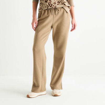 Xersion Womens Super Soft Fleece Straight Leg Sweatpant