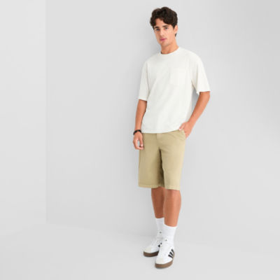 Arizona Mens 12" Drawstring Waist Chino Short