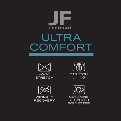 J. Ferrar Ultra Comfort Mens Stretch Fabric Regular Fit Big and Tall Suit Jacket