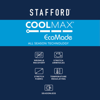 Stafford Coolmax All Season Ecomade Mens Stretch Fabric Classic Fit Big and Tall Suit Jacket