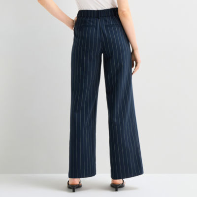 a.n.a Womens Wide Leg High Rise Trouser