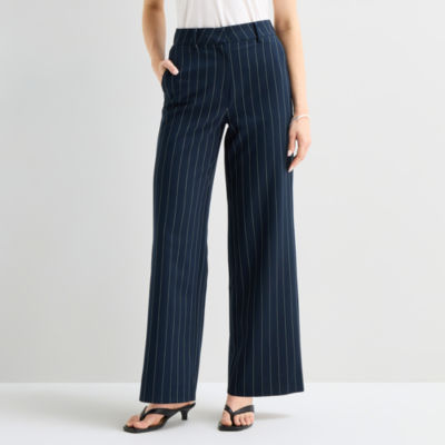a.n.a Womens Wide Leg High Rise Trouser