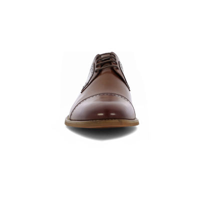 Stacy Adams® Dickinson Mens Leather Cap Toe Oxfords