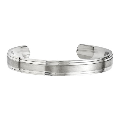 Mens Stainless Steel Cuff Bracelet JCPenney