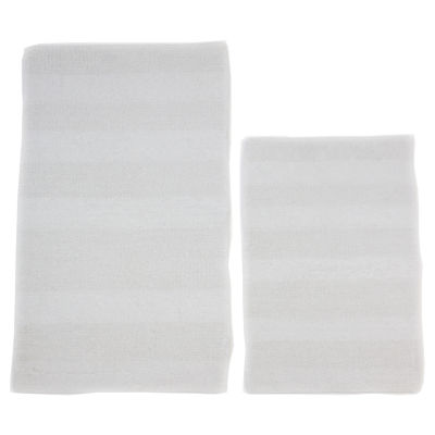 Castle Hill London Wide Cut 2-pc. Bath Rug Set