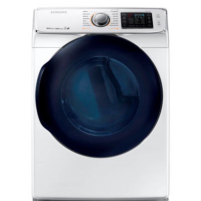 Samsung 7.5-cu ft Stackable Electric Dryer with Steam Cycle