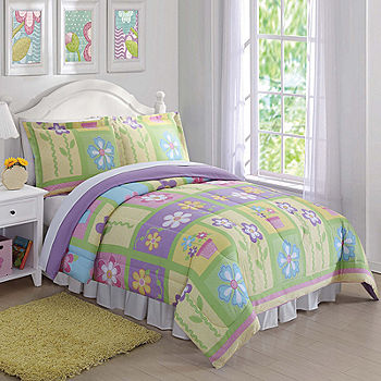 Laura Hart Kids Sweet Helena Twin Comforter Set, Color: Pink