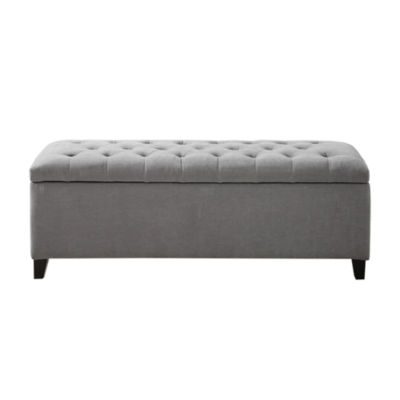 Madison Park Sasha Tufted Top Storage Bench