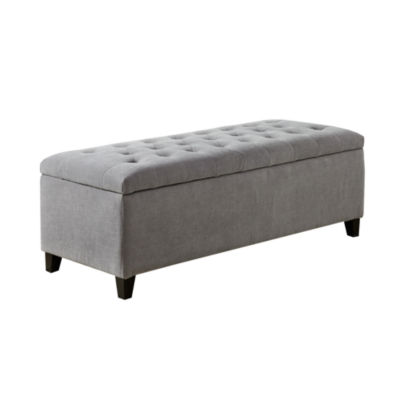 Madison Park Sasha Tufted Top Storage Bench