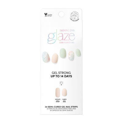 Dashing Diva Glaze Art Nail Strips Nail Appliques