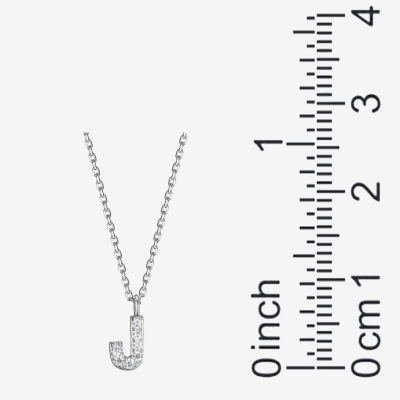 Womens / CT. T.W. Cubic Zirconia Sterling Silver Round Pendant Necklace