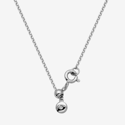 Womens / CT. T.W. Cubic Zirconia Sterling Silver Round Pendant Necklace