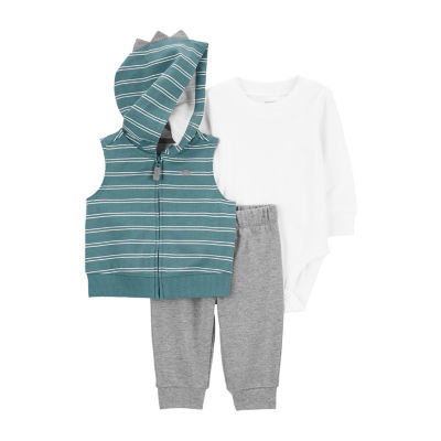 Carter's Baby Boys 3pc. Pant Set, Color Blue JCPenney