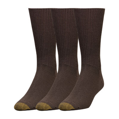 Gold Toe Fluffies 3 Pair Crew Socks Mens JCPenney