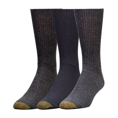 Gold Toe Fluffies 3 Pair Crew Socks Mens JCPenney