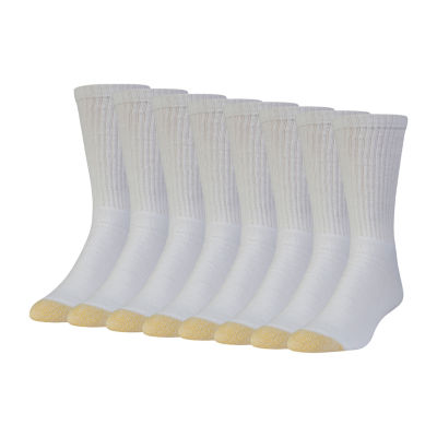 Gold Toe Athletic Sport Bonus Pack Mens 8 Pair Crew Socks
