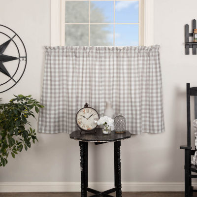 Vhc Brands Annie Check 2-pc. Rod Pocket Window Tier