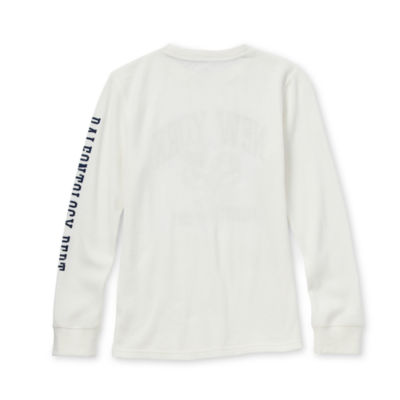 Thereabouts Little & Big Boys Crew Neck Long Sleeve Thermal Top