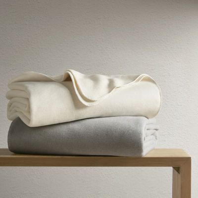 Croscill Andaz Oversized Solid Cotton Blanket