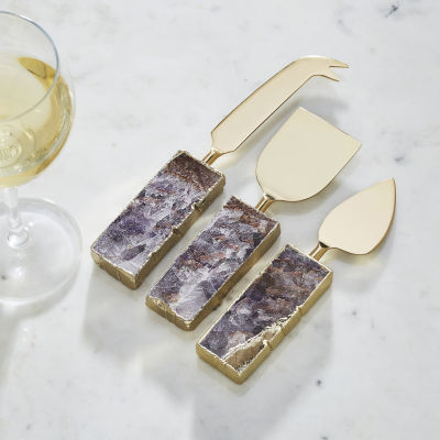 Better Trends Agate 3-pc. Cheese Knives Set