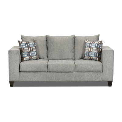 Olivia Contemporary Chenille Sofa JCPenney