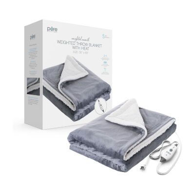 Pure Enrichment Ultra-Soft Heated Electric Throw