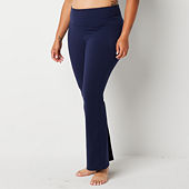 Xersion Stars Navy Blue Yoga Pants Size M - 48% off