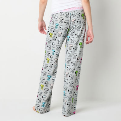 Snoopy Womens Juniors Pajama Pants