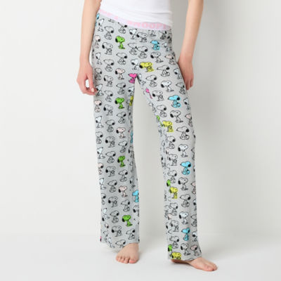 Snoopy Womens Juniors Pajama Pants