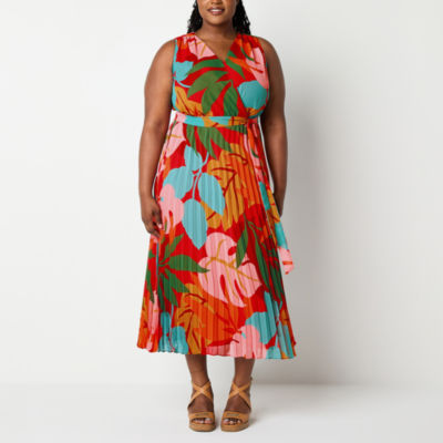 Studio 1 Plus Sleeveless Maxi Dress