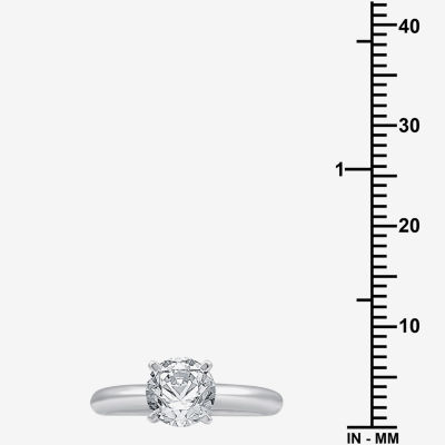 Classic Collection Womens 1 1/4 CT. T.W. Natural White Diamond 10K Gold Round Solitaire Engagement Ring