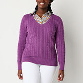 Petite Sweaters Cardigans for Women JCPenney