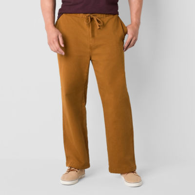 mutual weave Mens Big and Tall Relaxed Fit Pull-On Pants