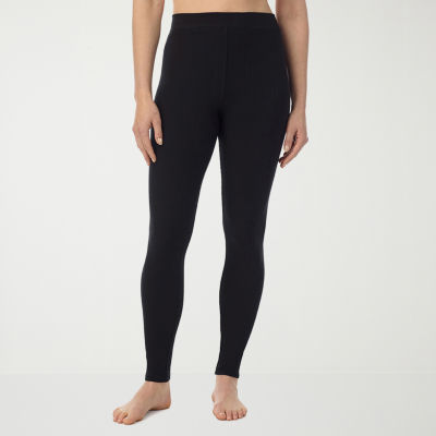 Cuddl Duds Stretch Rib Tag Free Thermal Legging
