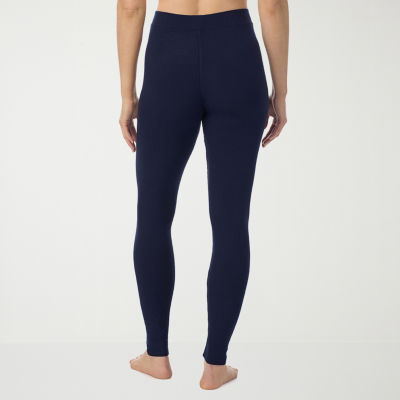 Cuddl Duds Stretch Rib Tag Free Thermal Legging