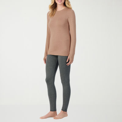 Cuddl Duds Womens Ultra Cozy Crew Neck Long Sleeve Thermal Shirt