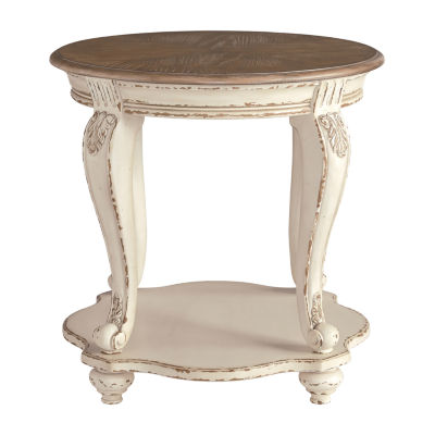 Signature Design by Ashley Realyn 26" Round End Table