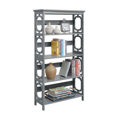 Omega Office + Library Collection 5-Shelf Bookcase