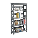 Omega Office + Library Collection 5-Shelf Bookcase