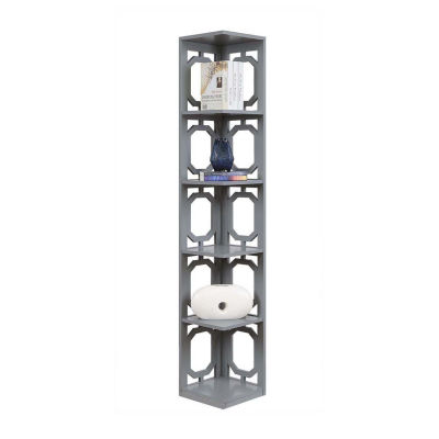 Omega Office And Library Collection 5-Shelf Bookcase