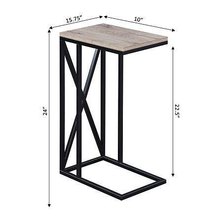 Tucson C End Table, One Size, Brown