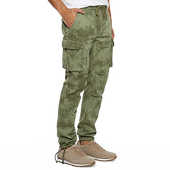 Green Tie Dye Cargo Pants - GBNY
