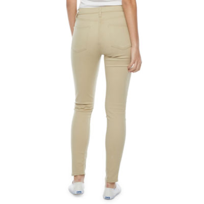 jcpenney khaki skinny jeans